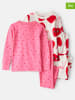 carter's 2-delige set: pyjama's roze/crème/rood