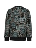 Messi Sweatshirt zwart/blauw