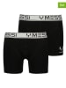 Messi 2er-Set: Boxershorts in Schwarz