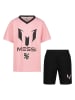 Messi Pyjama zwart/lichtroze