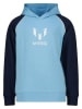 Messi Hoodie in Hellblau/ Dunkelblau