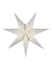 STAR Trading Papieren ster "Lace" wit - Ø 45 cm