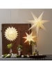 STAR Trading Papieren ster "Lace" wit - Ø 45 cm
