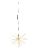 STAR Trading 3D-LED-Hängestern "Firework" in Silber - Ø 16 cm
