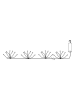 STAR Trading Ledlichtketting "Dew Drop Flower" zwart - (L)210 cm