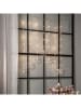 STAR Trading LED-Lichtervorhang "Snowflake" in Weiß - (L)60 cm