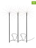 STAR Trading 3-delige set: ledtuinstekers "Firework Outdoor" zwart - (B)65 x (H)200 cm