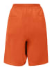 FYNCH-HATTON Lniane bermudy w kolorze pomarańczowym
