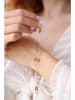 Pierres delicates Vergulde armband met edelstenen