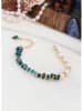 L'Atelier de Gaia Vergold. Armband mit Perlen und Edelsteinen