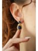 L'Atelier de Gaia Vergold. Ohrringe mit Edelsteinen