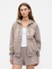 GAP Sweatjacke in Beige