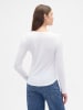 GAP Longsleeve in Weiß