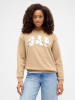 GAP Sweatshirt in Beige
