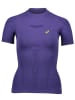 asics Trainingsshirt in Lila