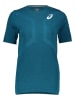 asics Trainingsshirt in Türkis