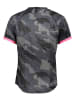 asics Trainingsshirt in Schwarz/ Grau