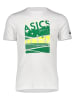 asics Koszulka funkcyjna w kolorze białym