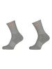 Mizuno 3er-Set: Sportsocken in Grau