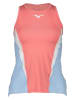 Mizuno Functionele top lichtblauw/roze/wit