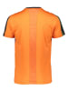 Mizuno Funktionsshirt in Orange/ Grün/ Schwarz