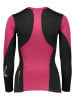 Mizuno Functionele longsleeve "Virtual Body G2 Crew" roze/zwart