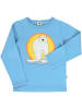 Småfolk Longsleeve in Blau/ Gelb