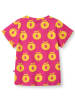 Småfolk Shirt "Äpfel" in Pink/ Gelb