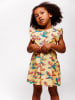 Småfolk Jurk "Papageien" geel/meerkleurig