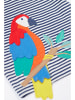 Frugi 2tlg. Outfit "Parrot" in Dunkelblau/ Weiß/ Türkis