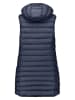 ANAPURNA Doorgestikte bodywarmer "Vakitalana Long'' donkerblauw