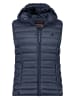 ANAPURNA Doorgestikte bodywarmer "Vakitalana'' donkerblauw