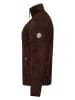 ANAPURNA Fleece vest "Uternel" donkerbruin