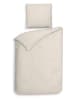 Heckett Lane Flanell-Bettwäsche-Set "Franela" in Beige