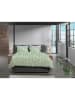 HNL Flanellen beddengoedset "Ciro" groen