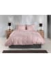 HNL Flanell-Bettwäsche-Set "Flanella di Lino" in Rosa