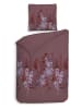 HNL Flanellen beddengoedset "Mino" paars