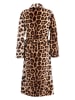 Zo!Home Badjas "Leopard" beige/bruin