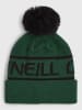 O'Neill Czapka beanie "Powder" w kolorze zielono-czarnym