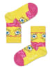Happy Socks Skarpety w kolorze różowo-żółtym