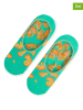 Happy Socks 2er-Set: Socken in Türkis/ Gelb/ Orange