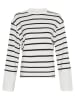 MOSS COPENHAGEN Sweter w kolorze biało-czarnym