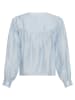 MOSS COPENHAGEN Bluse in Hellblau