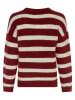 MOSS COPENHAGEN Trui "Festina" bordeaux/crème