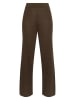 MOSS COPENHAGEN Wollhose "Nema" in Dunkelbraun