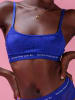 The Female Company Bustier "Lace" in Blau