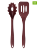 Sagaform 2tlg. Kochbesteck-Set ''Daniel'' in Rot