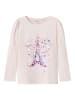name it 3er-Set: Longsleeves "Ollia" in Beige/ Creme/ Rosa