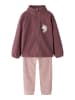 name it 2tlg. Outfit in Rosa/ Braun