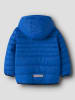 name it Kurtka pikowana "Marble" w kolorze niebieskim